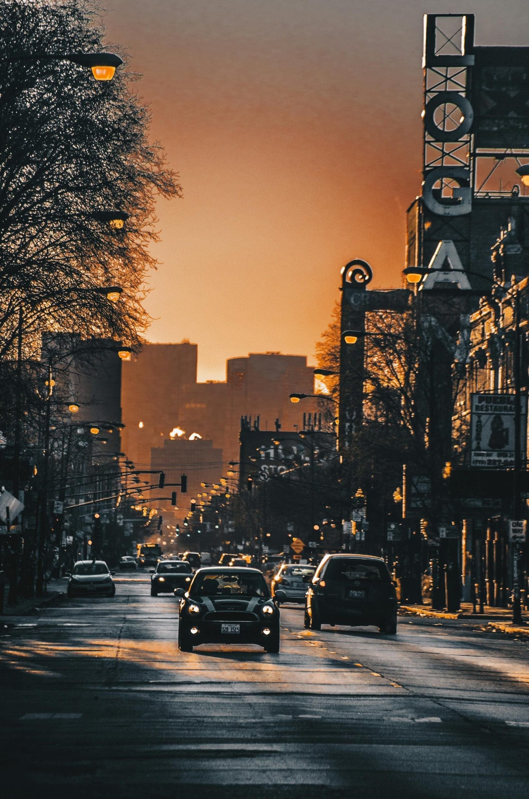 An image of the Logan Theater in the Logan Square neighborhood of Chicago.