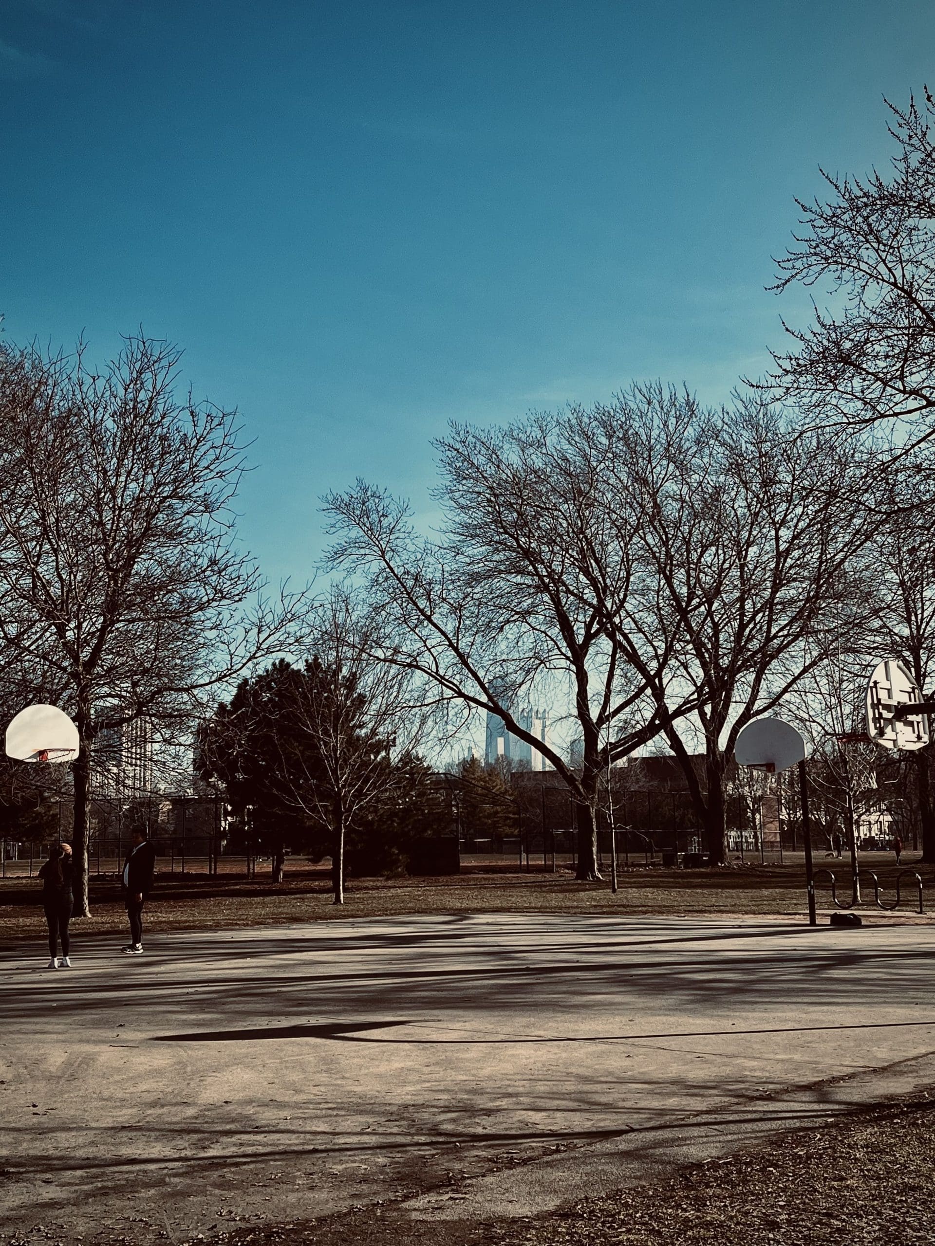 An image of Oz Park in Chicago's Lincoln Park neighborhood.