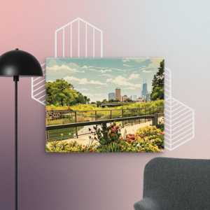 Chicago Garden 8"x10" Print